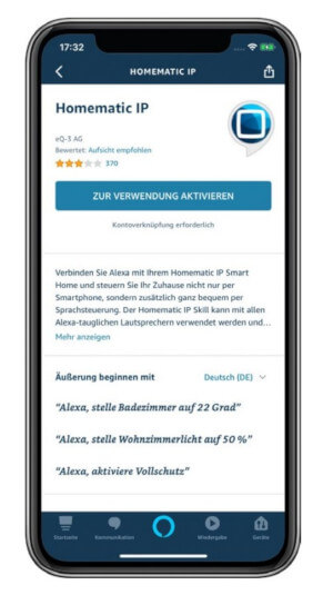 Alexa Homematic IP Skill