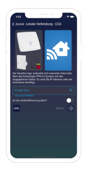 Screenshot Installation Smartha App - 2