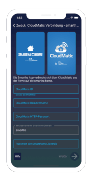 Screenshot Installation Smartha App - 3