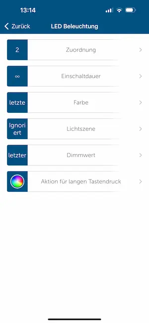 contronics Guide zum LED Controller - LED Beleuchtung - Menü