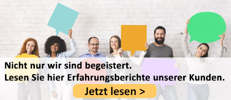 Erfahrungsberichte unserer Kunden