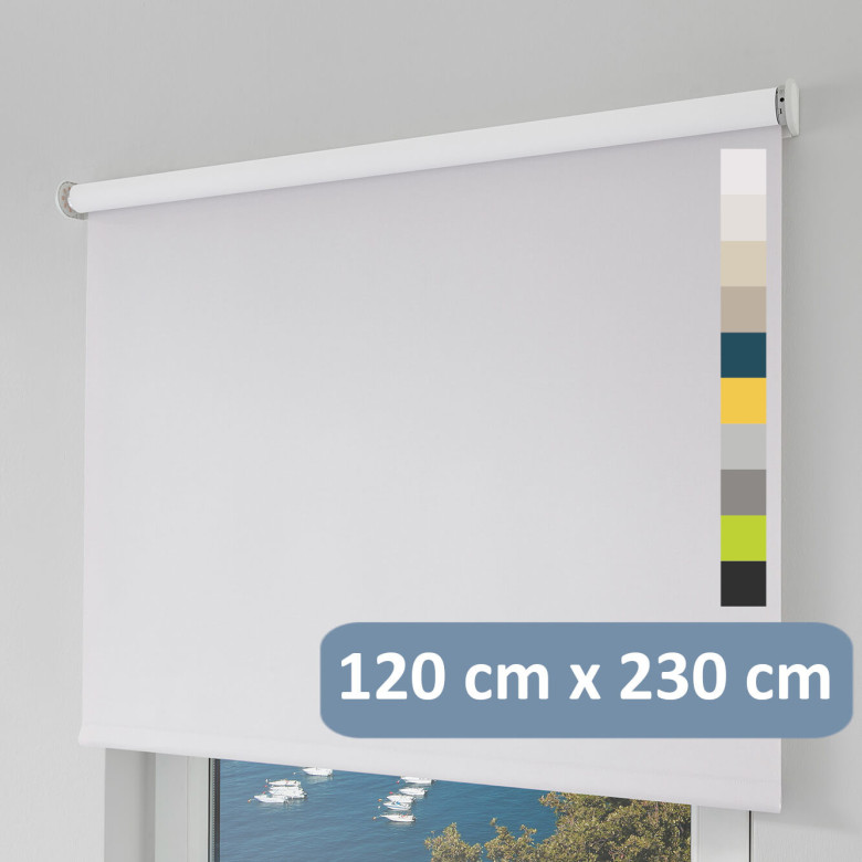 erfal SmartControl Homematic IP Rollo - 120 cm x 230 cm (B x H) - Blickdicht