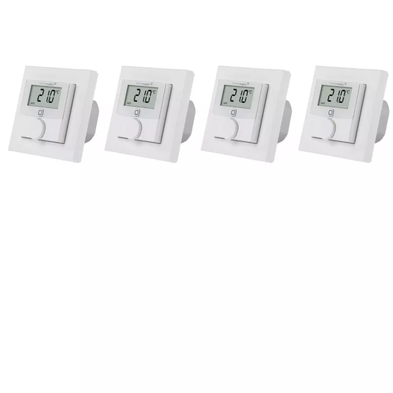 Homematic IP Erweiterungsset Wandthermostat (230V) - 4 Rume