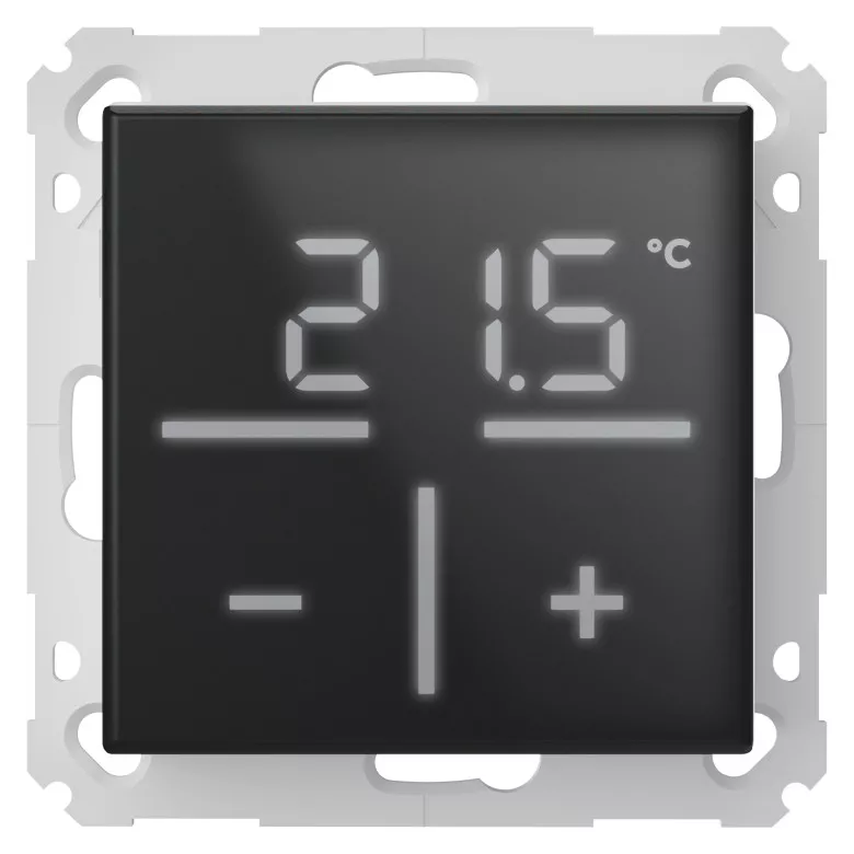 Homematic IP Glas-Wandthermostat - schwarz