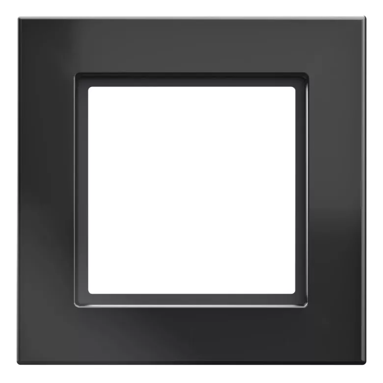 Homematic IP Glasrahmen - 1-fach - schwarz