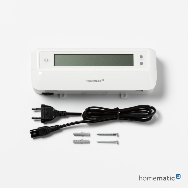 Homematic IP Fubodenheizungssteuerung motorisch fr 4 Rume - anthrazit
