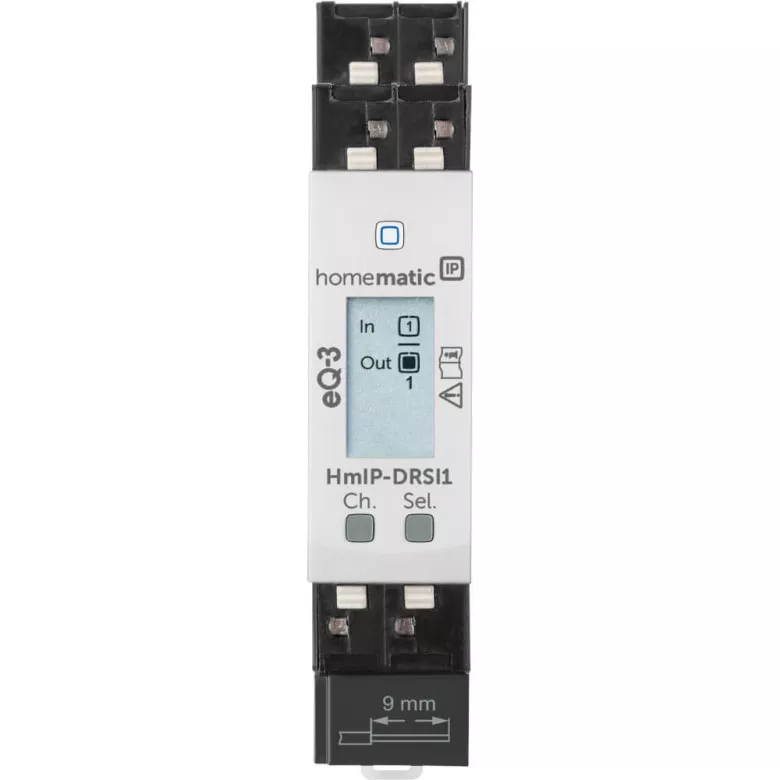 Homematic IP Schaltaktor fr Hutschienenmontage - 1-fach