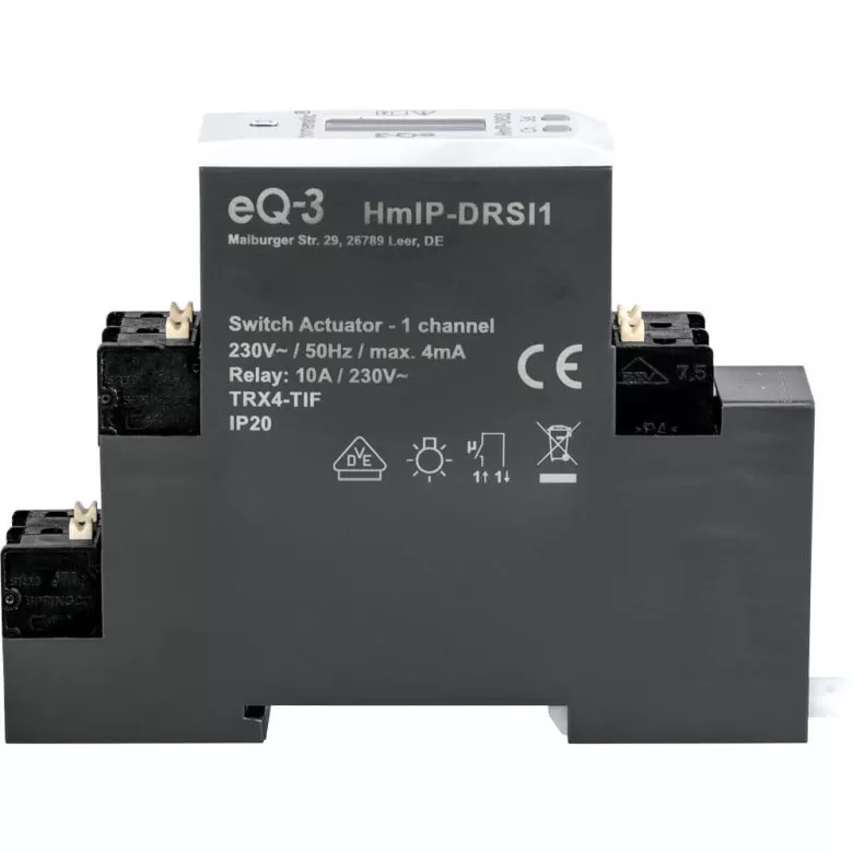 Homematic IP Schaltaktor fr Hutschienenmontage - 1-fach