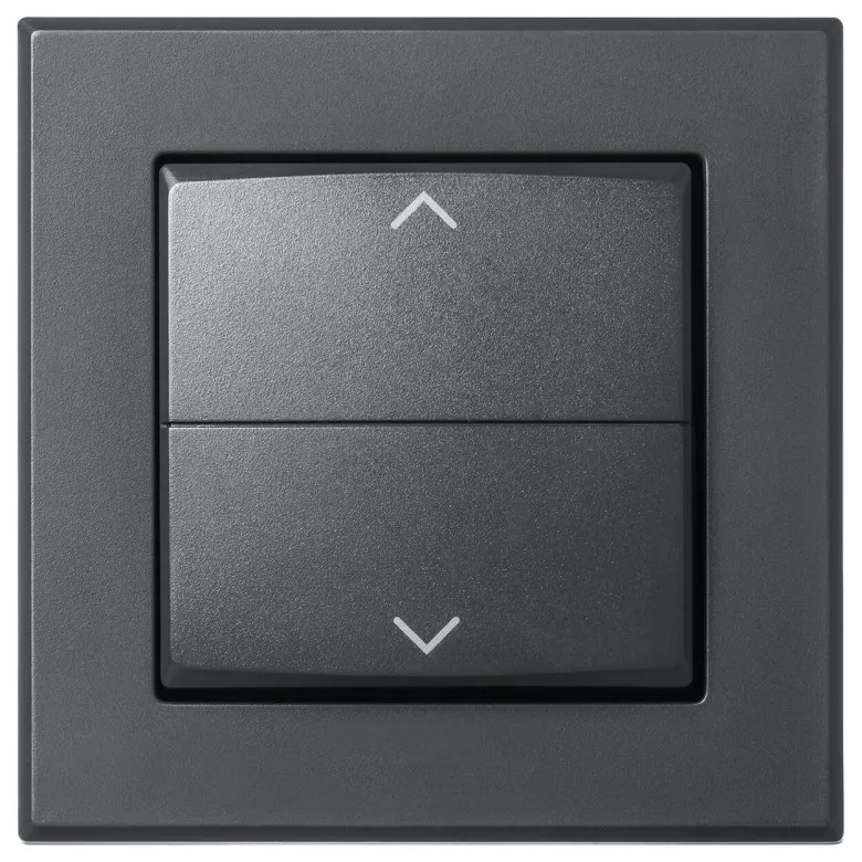 Homematic IP Tasterwippe fr Markenschalter mit Pfeilen - anthrazit