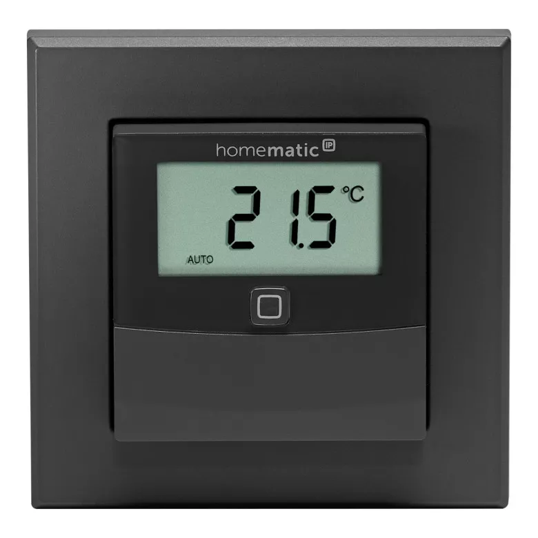 Homematic IP Temperatur- und Luftfeuchtigkeitssensor mit Display - anthrazit
