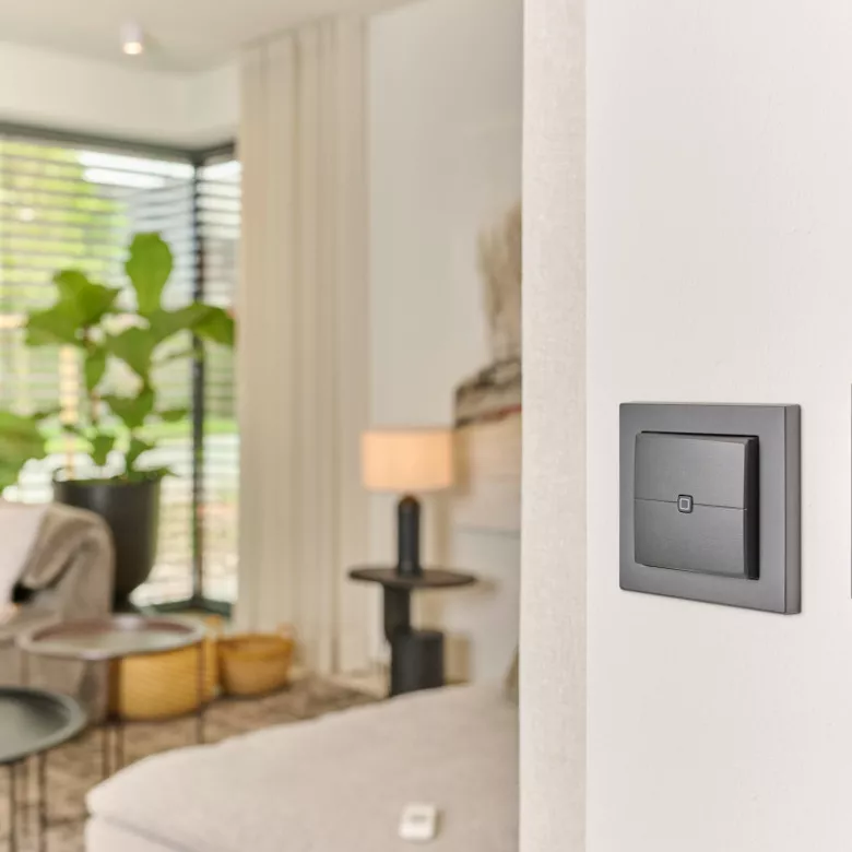 Homematic IP Wandtaster - anthrazit