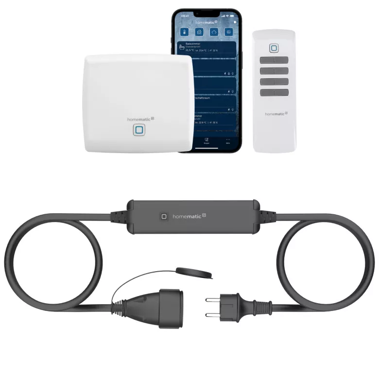 Homematic IP Starter-Set Verlngerungskabel fr Auen (1 Kabel)