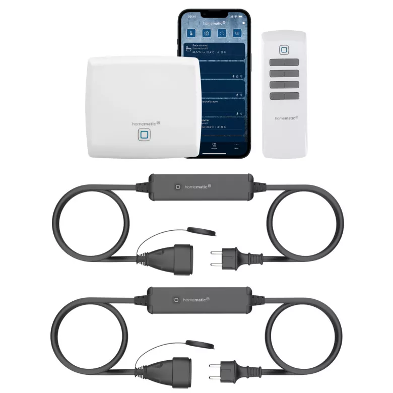 Homematic IP Starter-Set Verlngerungskabel fr Auen (2 Kabel)
