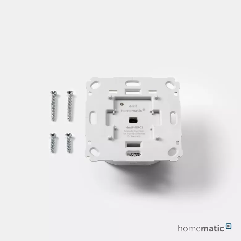 Homematic IP Wandtaster fr Markenschalter - 2-fach