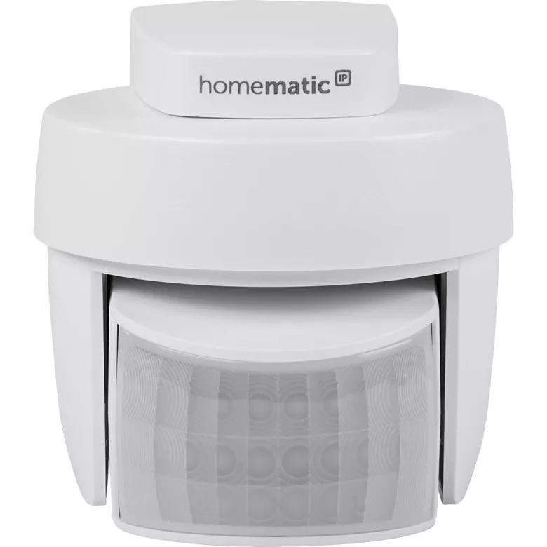 Homematic IP Bewegungsmelder mit Dmmerungssensor auen, wei