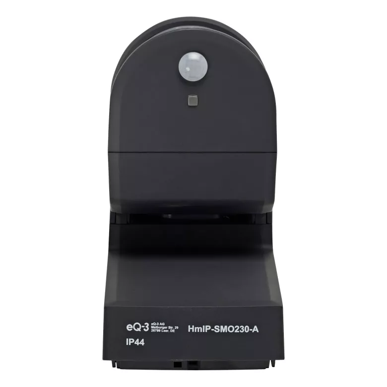 Homematic IP Bewegungsmelder mit Schaltaktor - auen - anthrazit