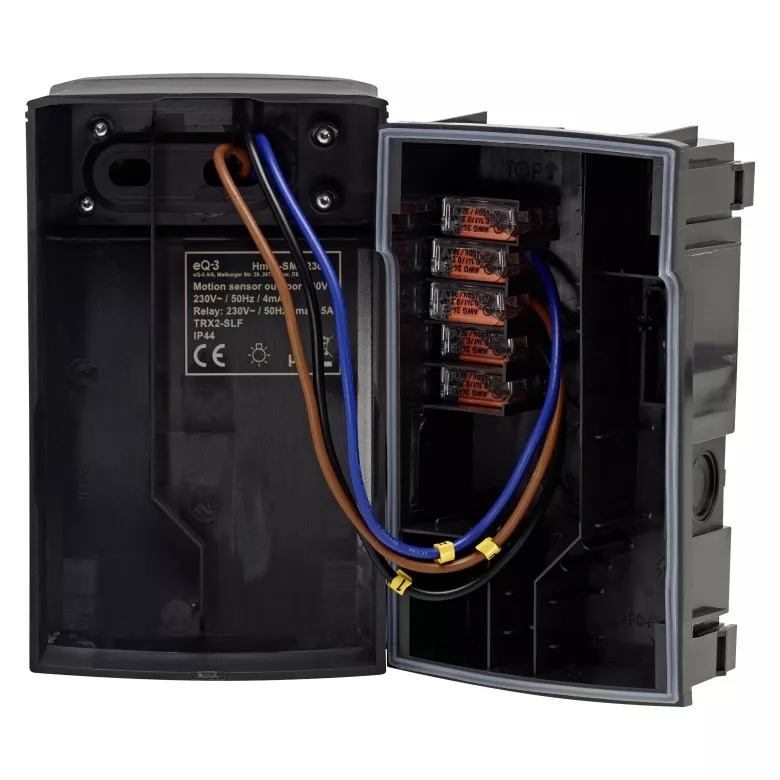 Homematic IP Bewegungsmelder mit Schaltaktor - auen - anthrazit