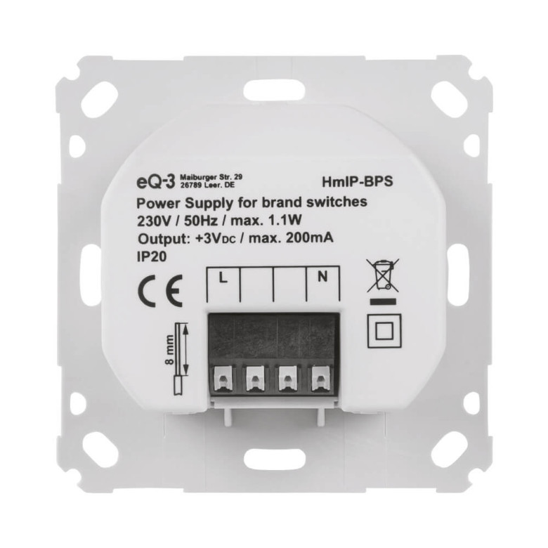 Homematic IP Netzteil fr Markenschalter