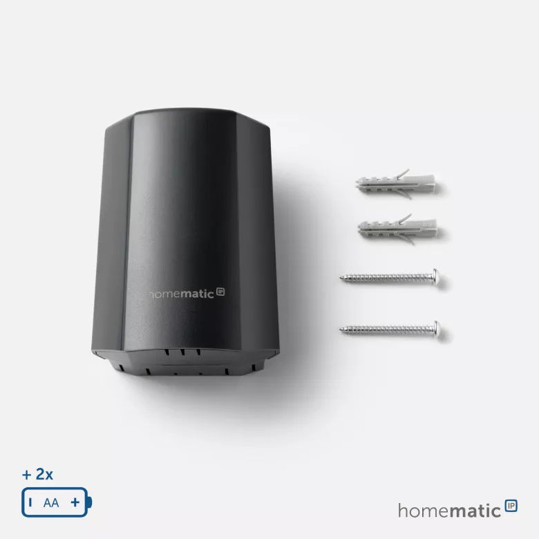 Homematic IP Temperatur- und Luftfeuchtigkeitssensor - auen, anthrazit