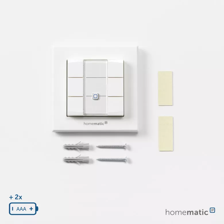 Homematic IP Wandtaster - 6-fach
