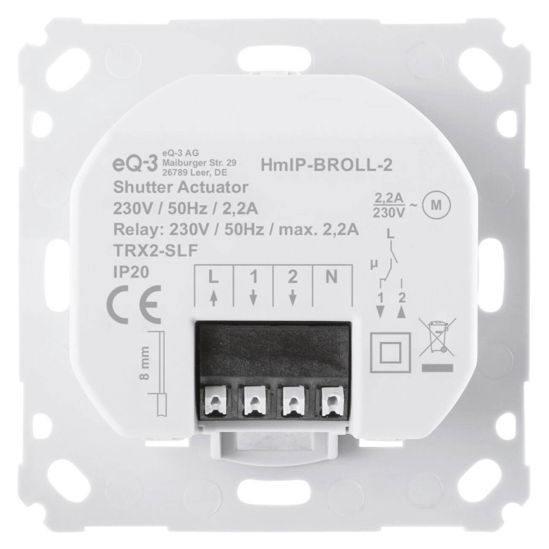 Homematic IP Rolladensteuerung fr 6 Rolllden