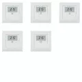 Homematic IP Erweiterungsset Wandthermostat (Bat.) - 5 Rume