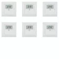 Homematic IP Erweiterungsset Wandthermostat (Bat.) - 6 Rume