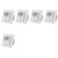 Homematic IP Erweiterungsset Wandthermostat (230V) - 5 Rume