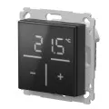 Homematic IP Glas-Wandthermostat mit CO2-Sensor - schwarz