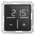 Homematic IP Glas-Wandthermostat - schwarz