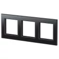 Homematic IP Glasrahmen - 3-fach - schwarz Homematic IP Glasrahmen - 3-fach - schwarz