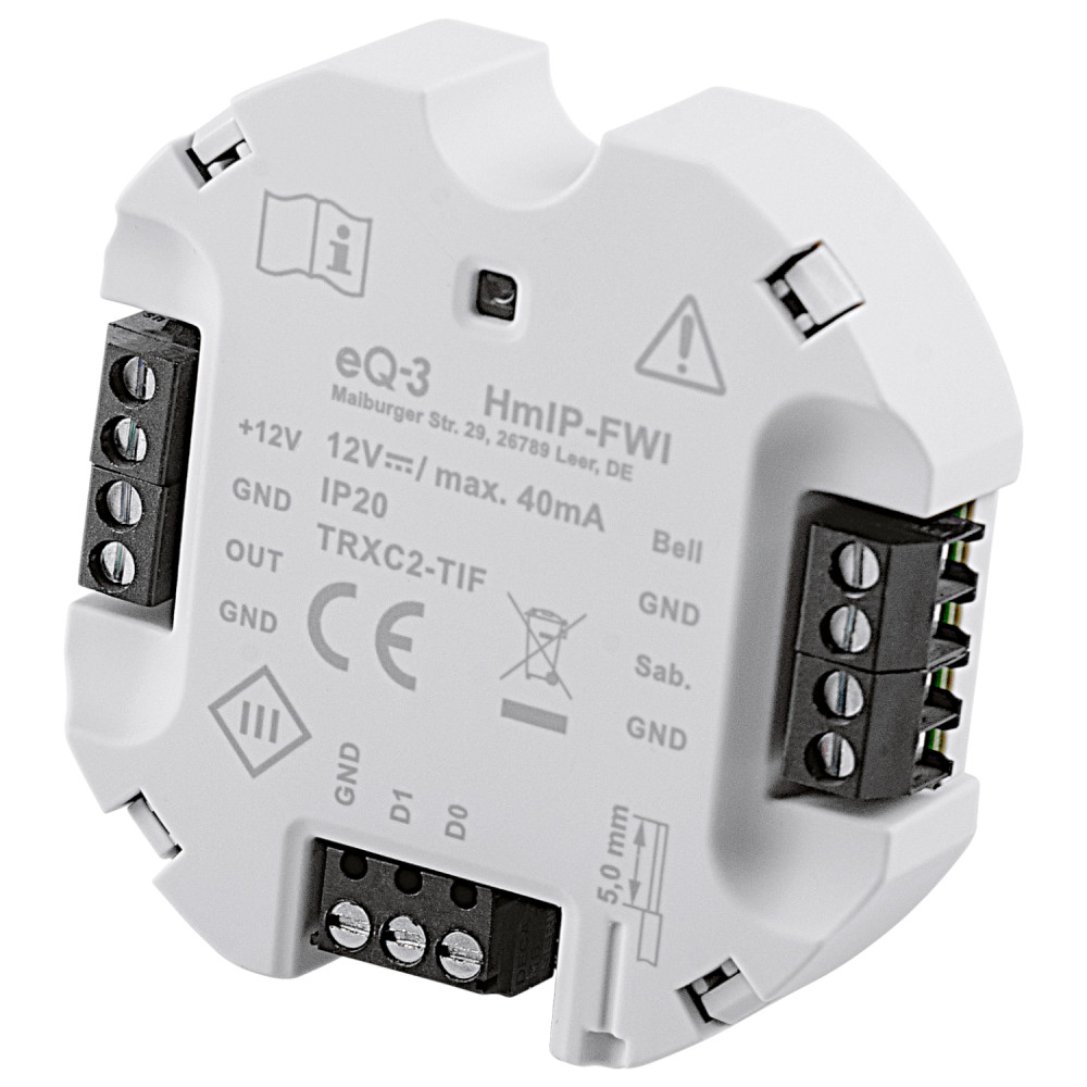 Homematic IP Wiegand-Schnittstelle