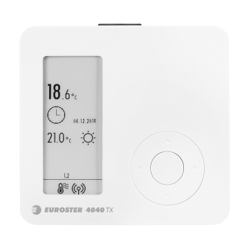 EUROSTER 4040TXC6 Funk Wandthermostat fr Fubodenheizungen - Wei