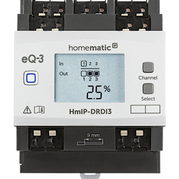 Homematic IP Dimmaktor fr Hutschienenmontage - 3-fach