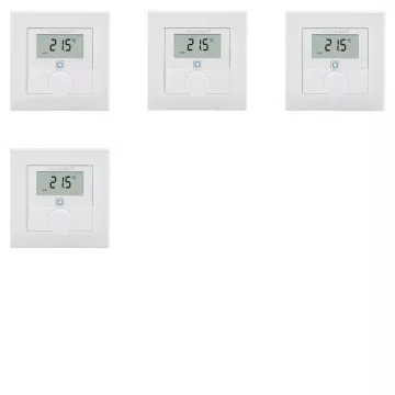 Homematic IP Erweiterungsset Wandthermostat (Bat.) - 4 Rume