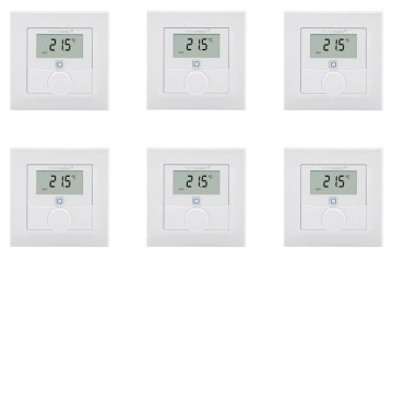 Homematic IP Erweiterungsset Wandthermostat (Bat.) - 6 Rume