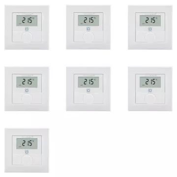 Homematic IP Erweiterungsset Wandthermostat (Bat.) - 7 Rume