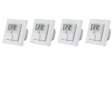 Homematic IP Erweiterungsset Wandthermostat (230V) - 4 Rume