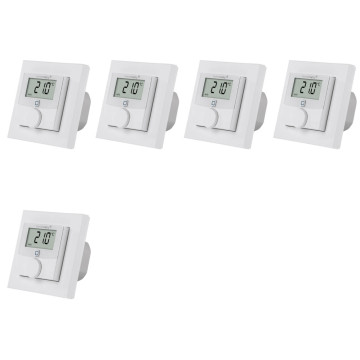 Homematic IP Erweiterungsset Wandthermostat (230V) - 5 Rume