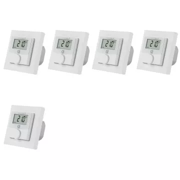 Homematic IP Erweiterungsset Wandthermostat (230V) - 5 Rume