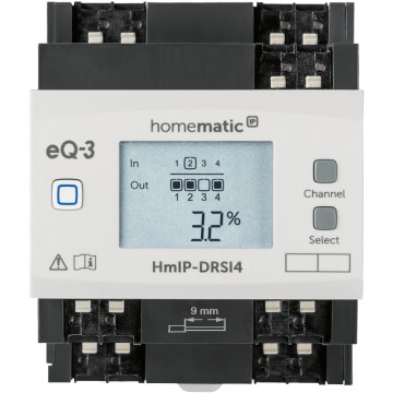 Homematic IP Schaltaktor fr Hutschienenmontage - 4-fach