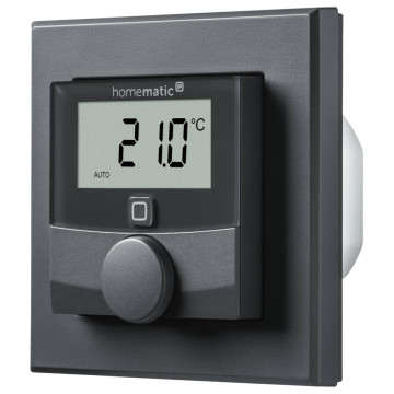 Homematic IP Wandthermostat mit Schaltausgang - 230V, anthrazit